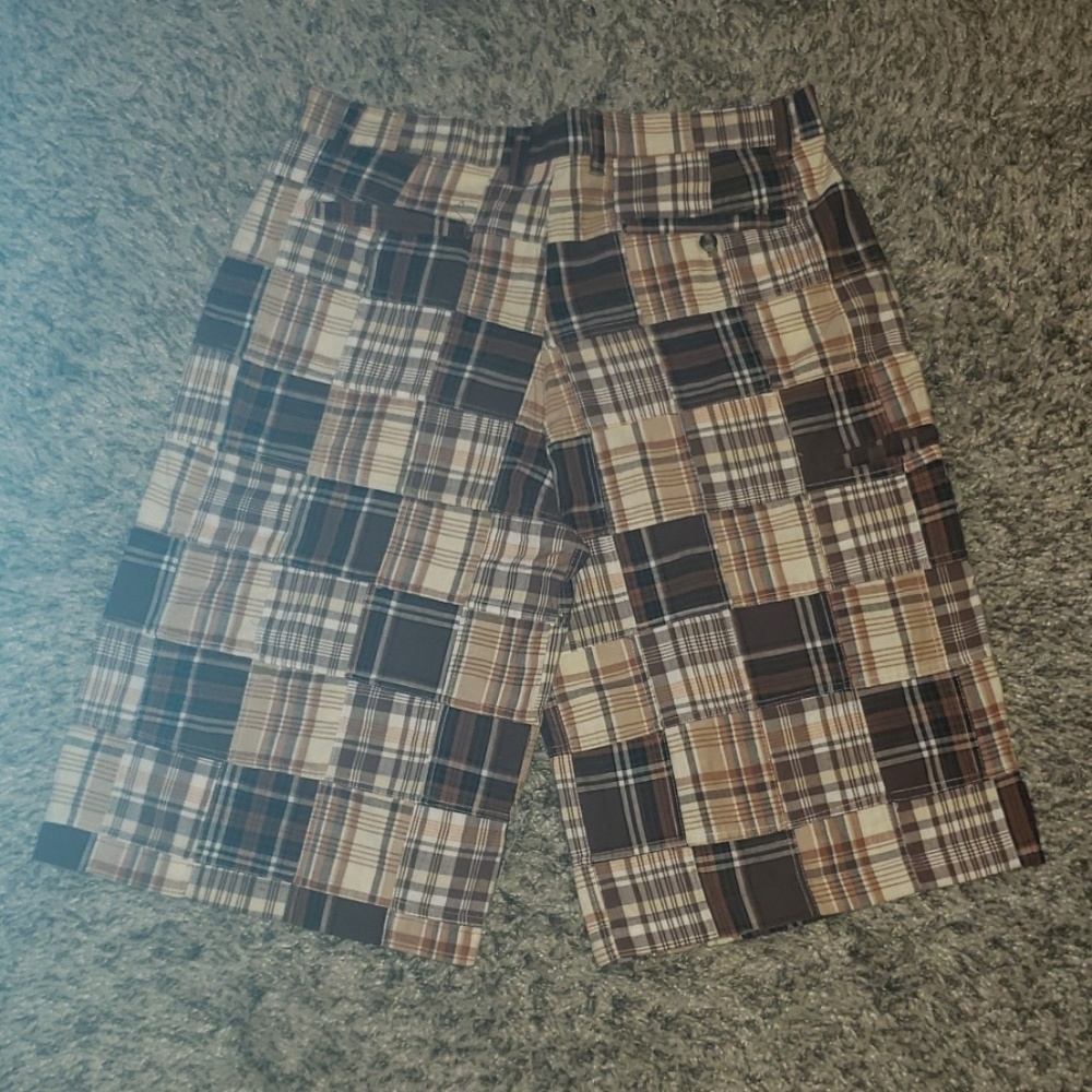 Plaid DTek shorts - Picture 2 of 4